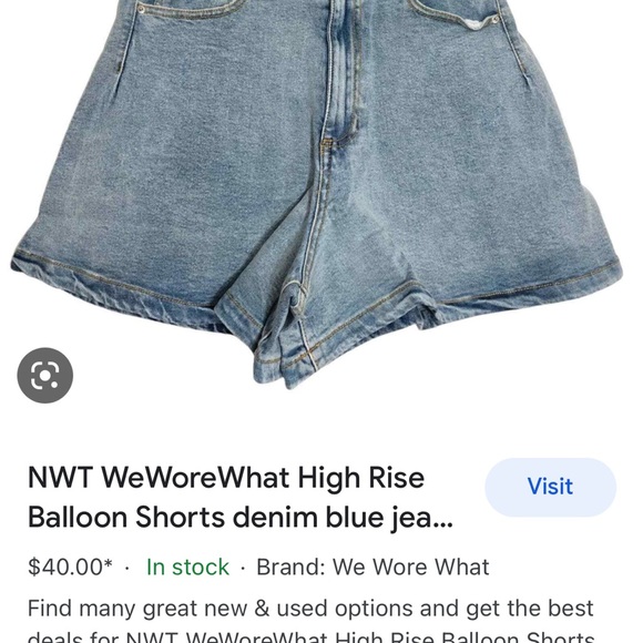 “WE WORE THAT “BALLOON SHORT 🐸🐒🐹 - Picture 3 of 4